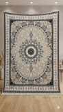 Isfahan carpet 700 combs acrylic